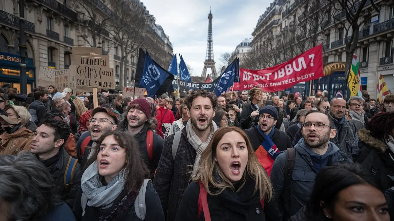 manifestazione a Parigi