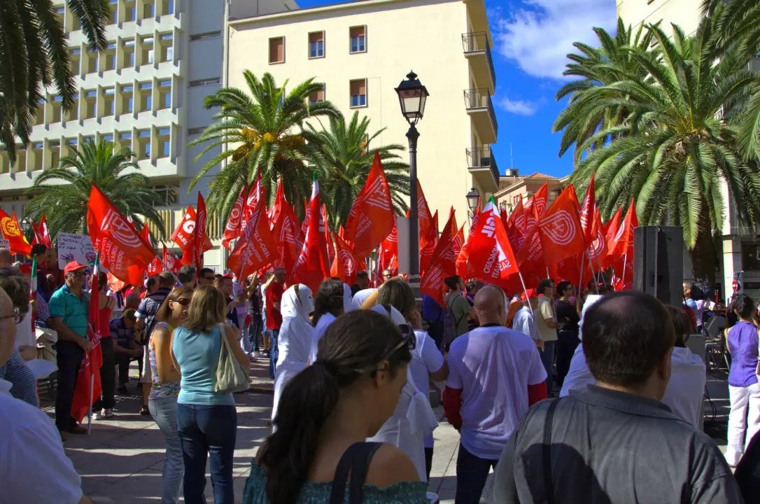 manifestazione cgil