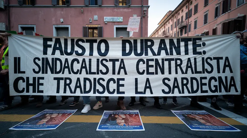 Fausto Durante: Il sindacalista centralista che tradisce la Sardegna